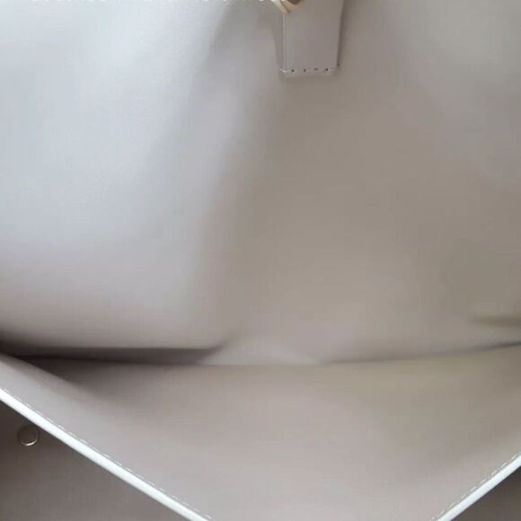 Kate Spade -NEW IN BOX-NewYork KNOTT Lrg.LEATHER TOTE in Pecan Beige. NWT. Wow! - Picture 12 of 12